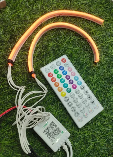 DRL with remote & Apps Control For bike & car All